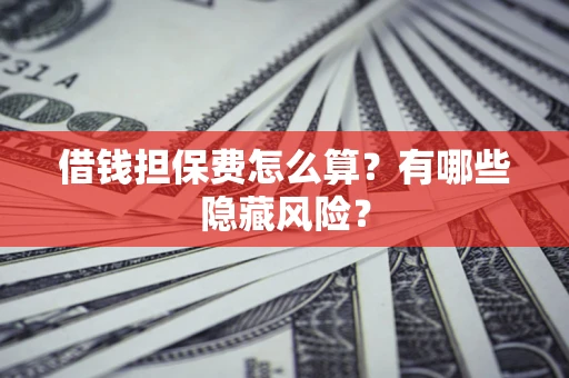 北京借钱担保费怎么算？有哪些隐藏风险？
