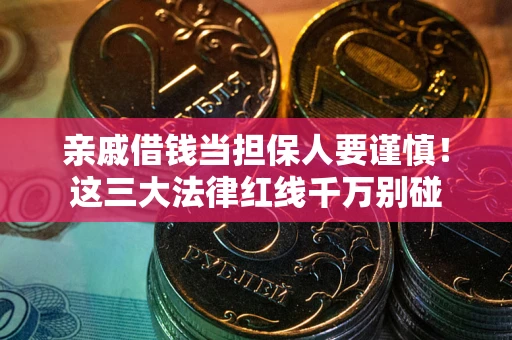 北京亲戚借钱当担保人要谨慎！这三大法律红线千万别碰