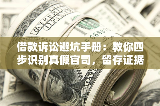 北京借款诉讼避坑手册：教你四步识别真假官司，留存证据不踩雷