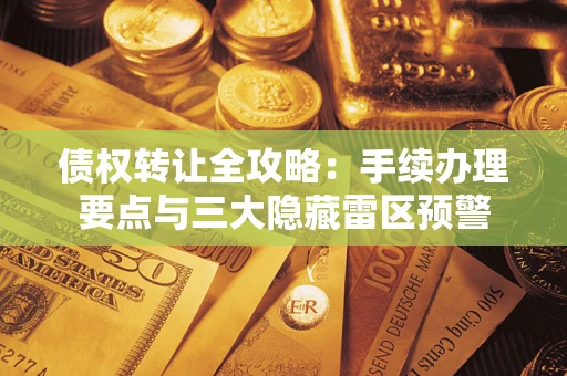 北京债权转让全攻略：手续办理要点与三大隐藏雷区预警