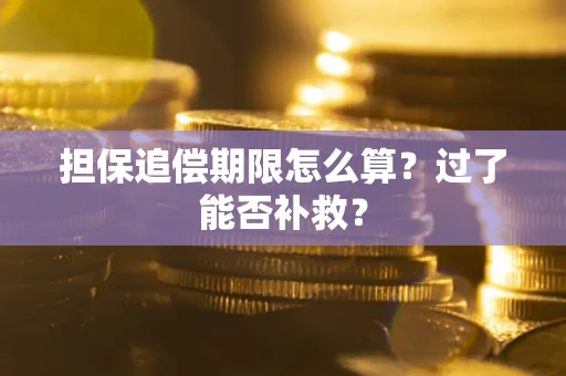 北京担保追偿期限怎么算？过了能否补救？