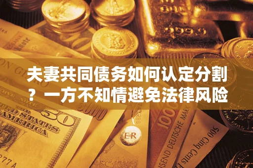 北京夫妻共同债务如何认定分割？一方不知情避免法律风险必看！